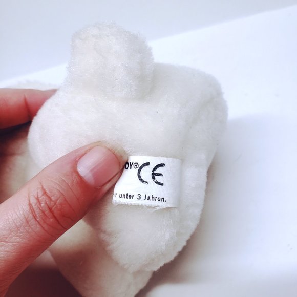 Amsel Plush Dog White Scottish Terrier Westie Stuffed Animal 5" - Picture 9 of 9